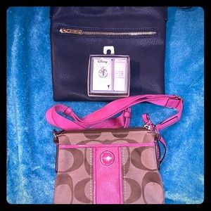 ***Reserved***Two purses and necklace